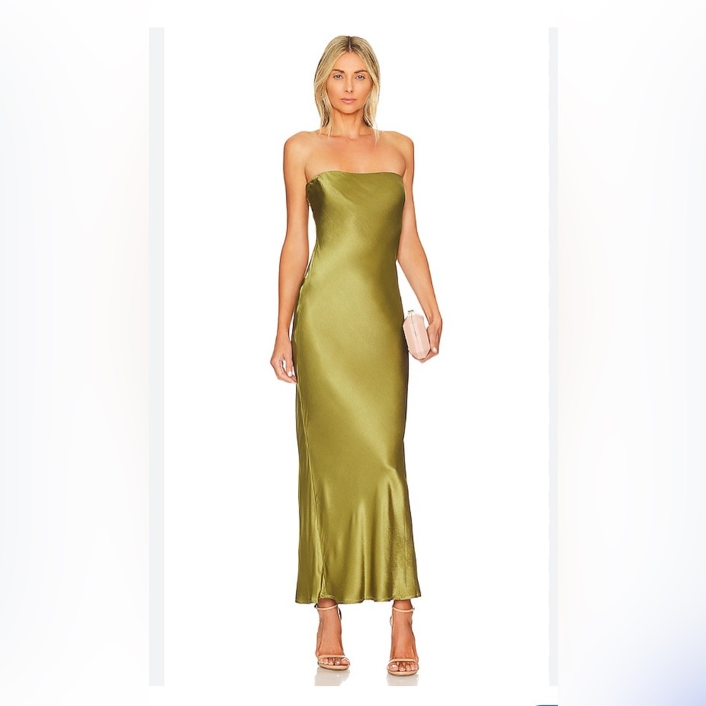 House of Harlow midi silk dress